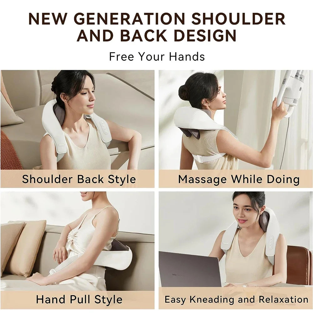 Soothease™ Pro: Thermotherapy® Neck & Shoulder Massager - Soothease™