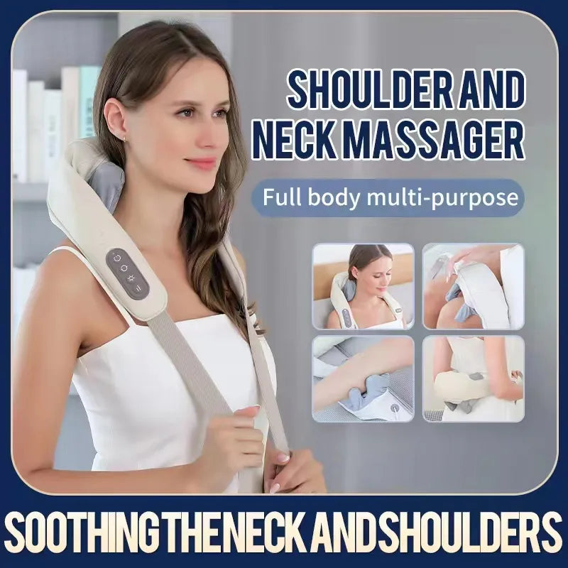 Soothease™ Pro: Thermotherapy® Neck & Shoulder Massager - Soothease™